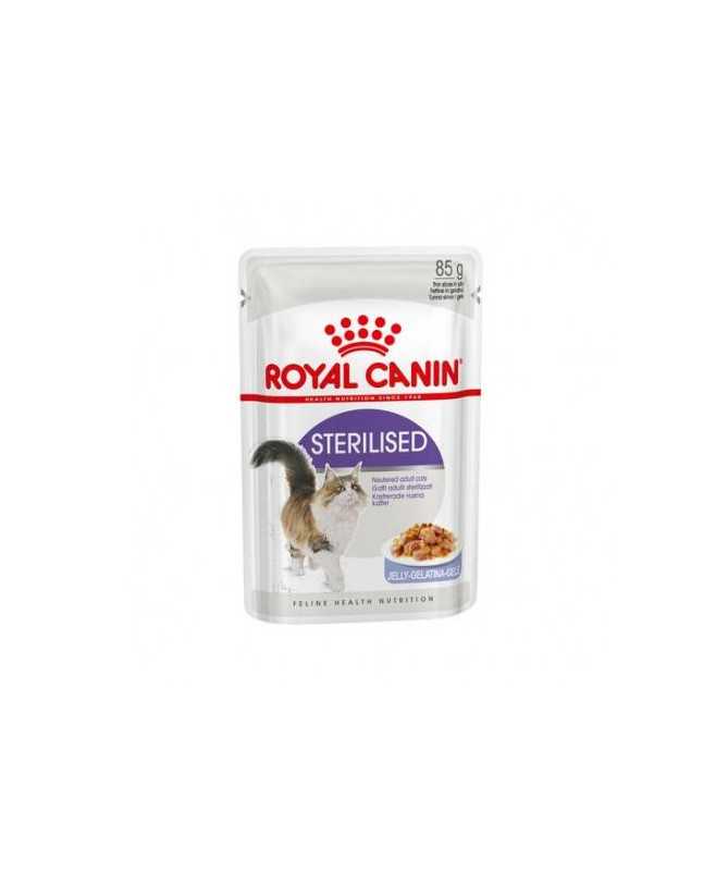 FELINE STERILISED JELLY 12 BOLSITAS X 85G