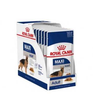 CANINE MAXI ADULT 10 BOLSITAS X 140G