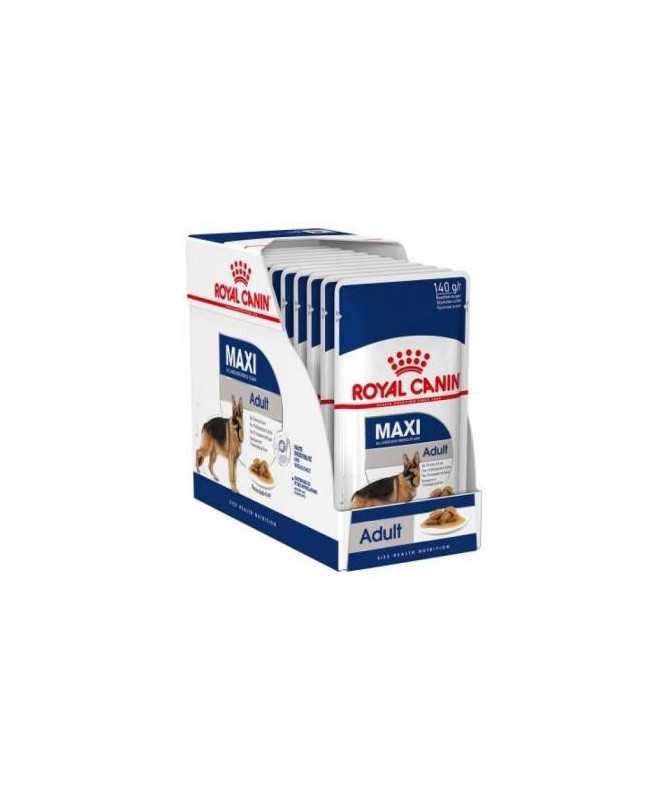 CANINE MAXI ADULT 10 BOLSITAS X 140G