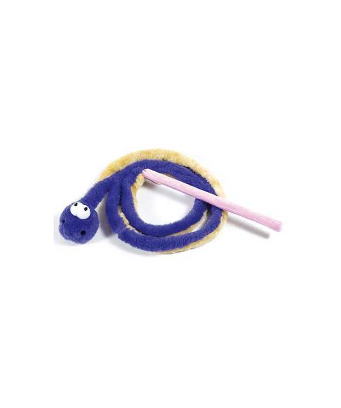 JUGUETE DE GATO SERPIENTE PELUCHE C/VARA 137CM 4UD