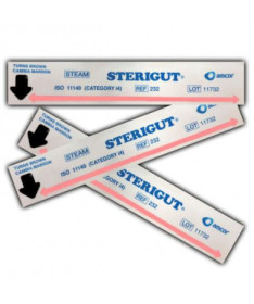 TIRAS PARA CONTROL ESTERILIZACION A VAPOR 250UD