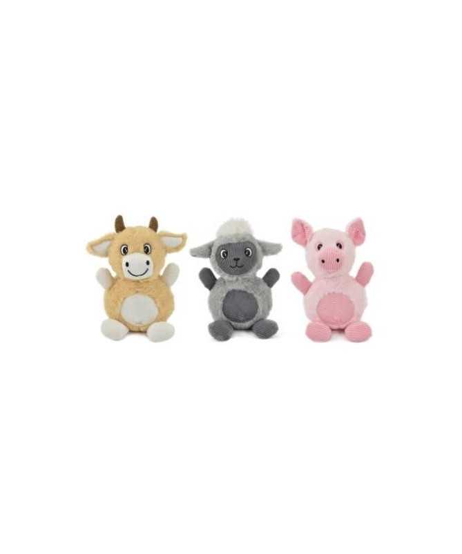 PELUCHE SOFT ANIMALS 26CM 3UD