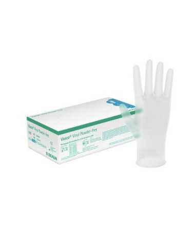 GUANTES VASCO VINYL SIN POLVO L 100UD