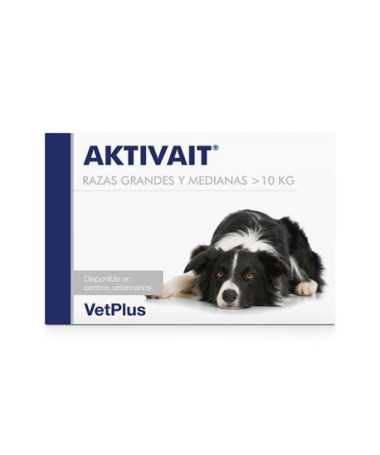 AKTIVAIT RAZAS GRANDES Y MEDIANAS 60 COMPRIMIDOS