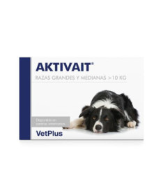 AKTIVAIT RAZAS GRANDES Y MEDIANAS 60 COMPRIMIDOS