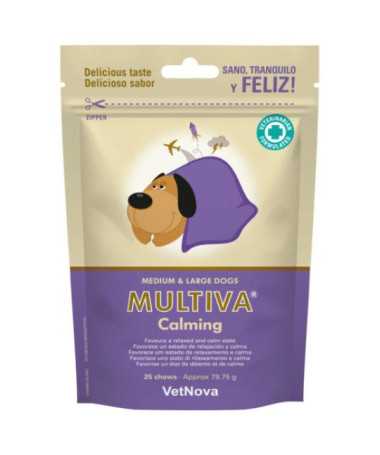 MULTIVA CALMING MEDIUM & LARGE DOG 25 CHEWS