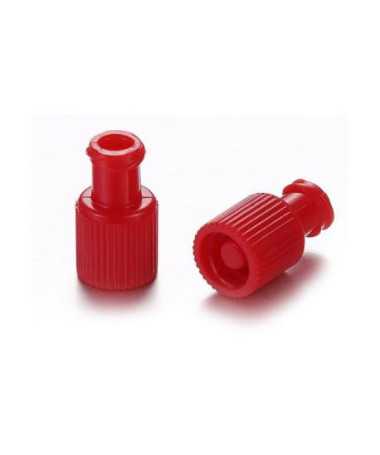 TAPON COMBISTOPPER LUERLOCK ROJO 100UD