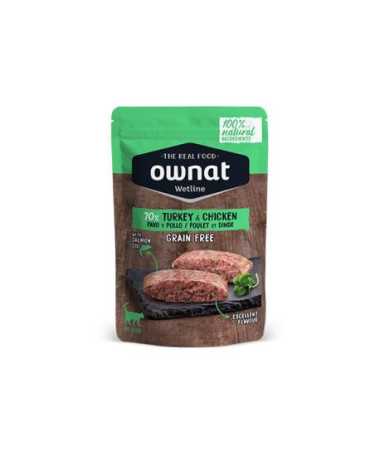 OWNAT GATO WETLINE TURKEY&CHICKEN 12X85G