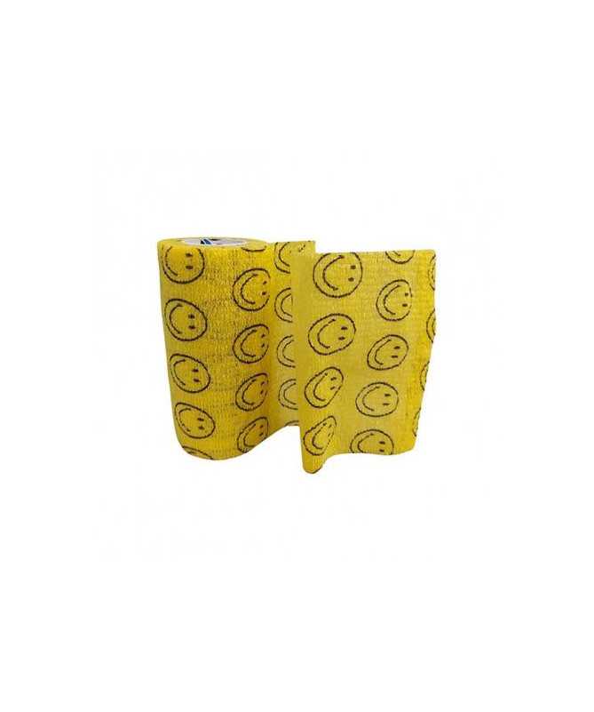 VENDA COHESIVA FANCY SMILEY NOCHEW 10CMX4