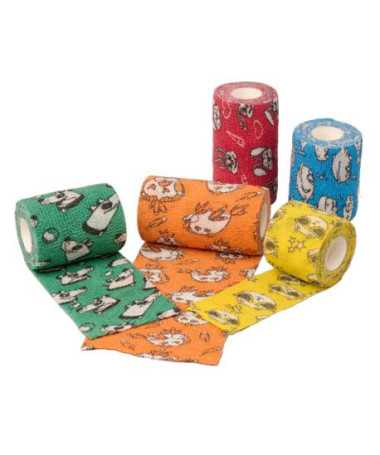 VENDA COHESIVA FANCYFLEX CARTOON 10CMX4