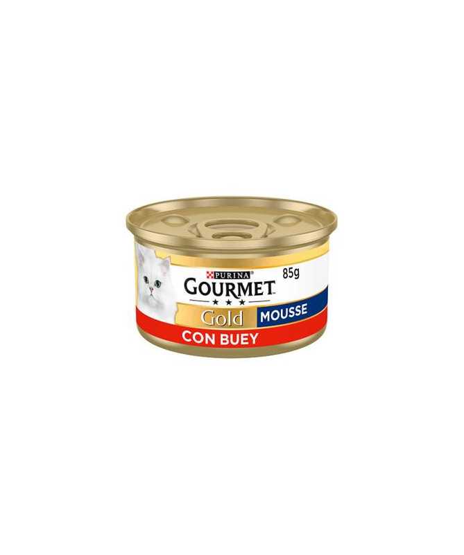GOURMET GOLD MOUSSE BUEY 24 x 85G
