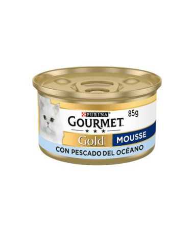 GOURMET GOLD MOUSSE PESCADO OCEANO 24X85G