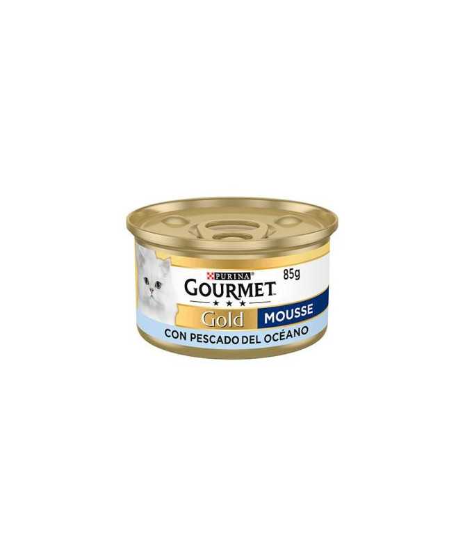 GOURMET GOLD MOUSSE PESCADO OCEANO 24X85G