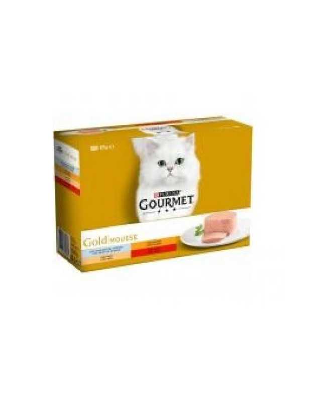 GOURMET GOLD SURTIDO MOUSSE 8x12X85 G