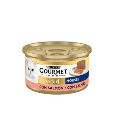 GOURMET GOLD MOUSE SALMON 24 x 85 GR