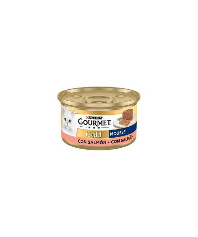 GOURMET GOLD MOUSE SALMON 24 x 85 GR