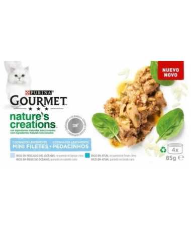 GOURMET NATURES CREATION PESCADO12(4X85 GR)