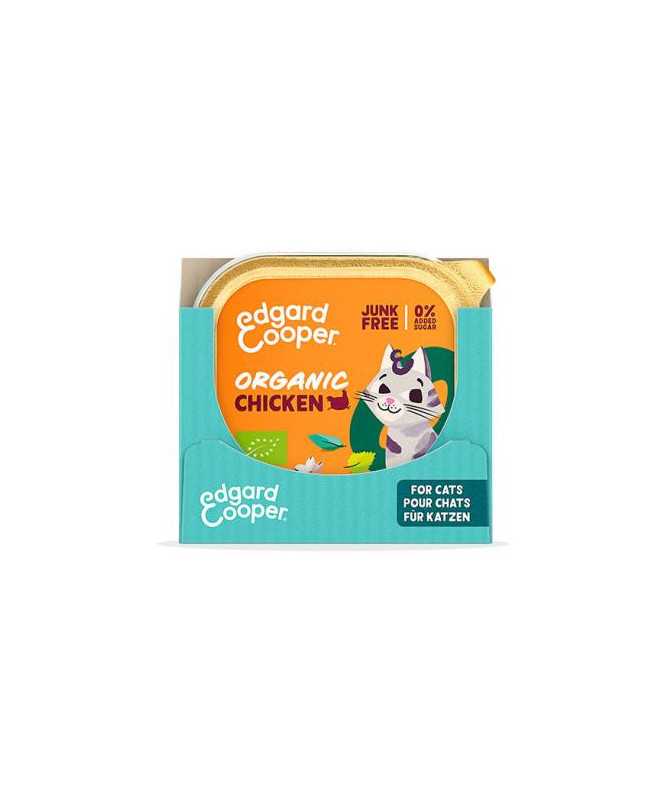 EC FELINE ADULT PATE ORGANIC POLLO TARRINA 16X85G