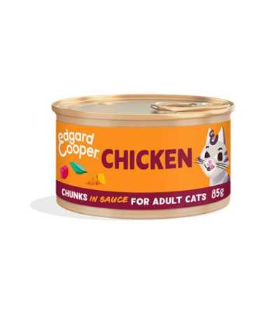 EC FELINE ADULT TROCITOS POLLO CORRAL LATA 18X85G