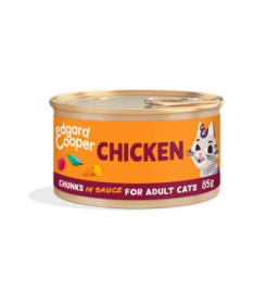 EC FELINE ADULT TROCITOS POLLO CORRAL LATA 18X85G