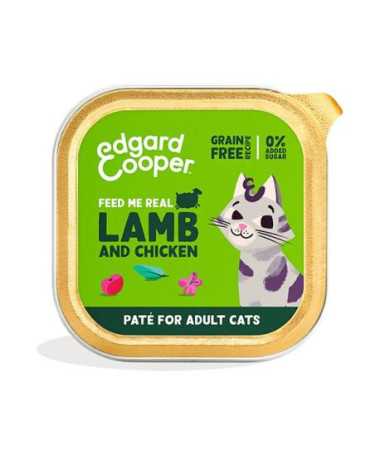 EC FELINE ADULT PATE CORDERO POLLO TARRINA 16X85G