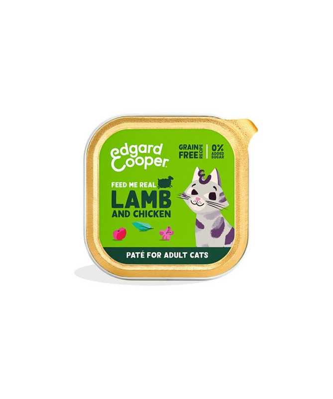 EC FELINE ADULT PATE CORDERO POLLO TARRINA 16X85G