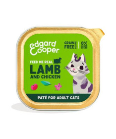 EC FELINE ADULT PATE CORDERO POLLO TARRINA 16X85G