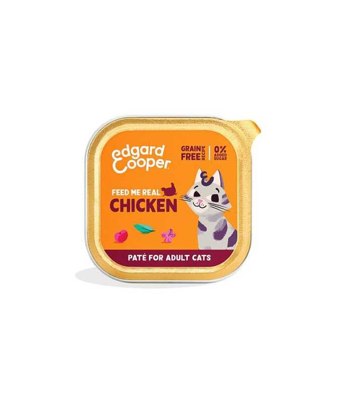 EC FELINE ADULT PATE POLLO CORRAL TARRINA 16X85G