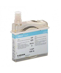 SILKAM CASSETTE SEDA NEGRA 6 25M 1UD