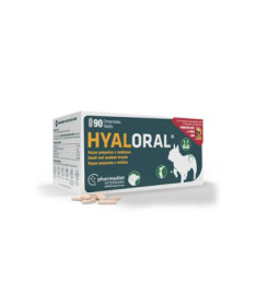 HYALORAL RAZAS PEQUE?AS Y MEDIANAS 90 COMP