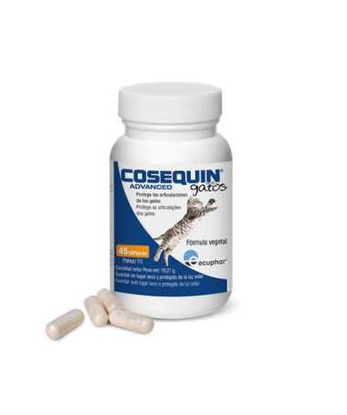 COSEQUIN ADVANCED GATOS 45 CAPSULAS