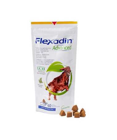 FLEXADIN ADVANCED PERRO 60 COMP MASTICABLE