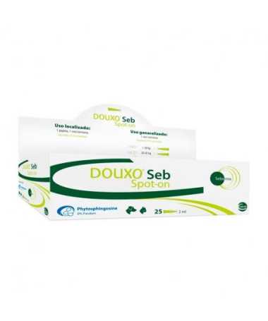 DOUXO SEB SPOT-ON 25PIPETAS X 2ML