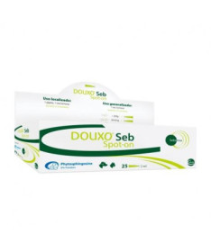 DOUXO SEB SPOT-ON 25PIPETAS X 2ML