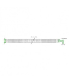 CIRCUITO RESPIRATORIO COMPACT 15MM / 2M 1UD