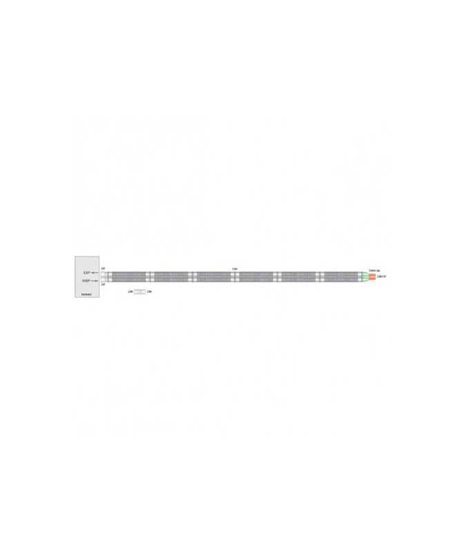 CIRCUITO RESPIRATORIO FLEXTUBE 22MM/2