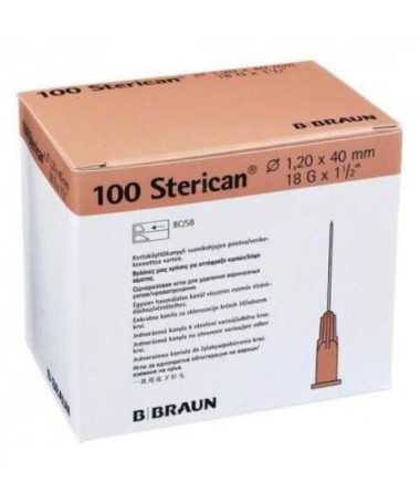 AGUJAS STERICAN MIX PUNTA ROMA 18G/1