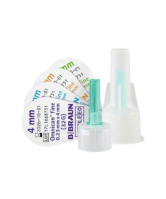 AGUJAS INSULINA OMNICAN FINE 31GX8MM 100UD