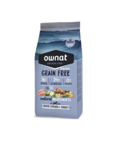 OWNAT PERRO GF PRIME SENIOR CHICKEN&TURKEY 3KG