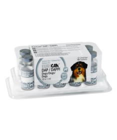 EURICAN SOLVENTE DAP/DAPPi INY 10X1 ML 10 DS PERRO