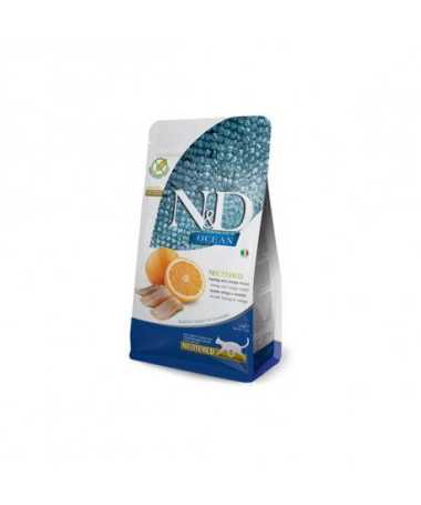 N&D OCEAN CAT NEUTERED ARENQUE 5KG