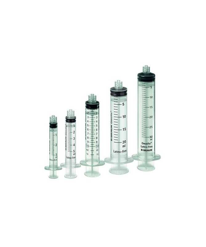 JERINGA OMNIFIX 3 CUERPOS 20ML LUERLOCK 100UD