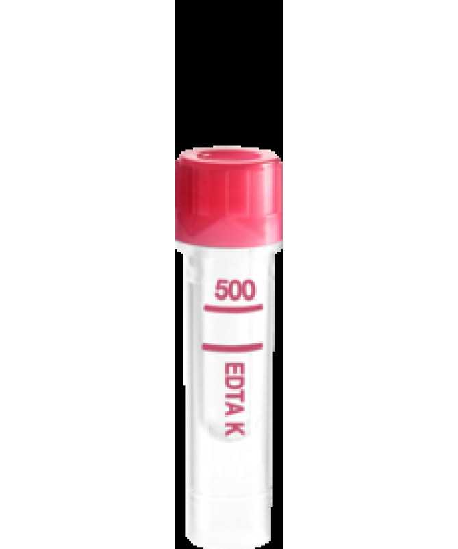 MICROVETTE 500 EDTA ROJO 100UD
