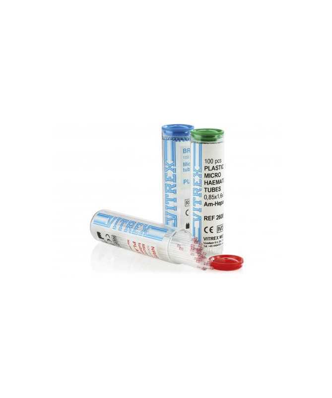 TUBOS CAPILARES MICROHEMATOCRITO SODA LIME 100UD