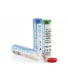 TUBOS CAPILARES MICROHEMATOCRITO SODA LIME 100UD