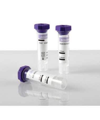 TUBOS AQUISEL EDTA 3K MALVA 2ML 16X55 100U