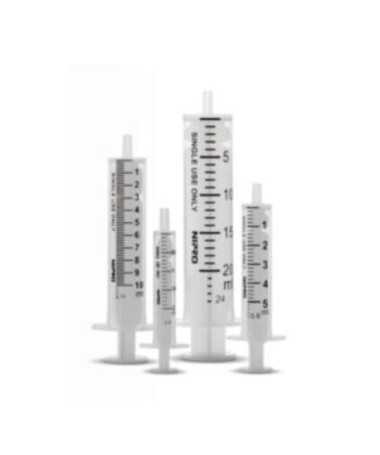 JERINGA 2 CUERPOS 2ML LUER 100UD NIPRO