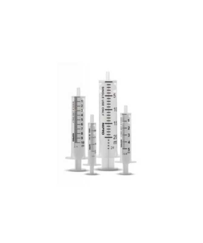 JERINGA 2 CUERPOS 2ML LUER 100UD NIPRO