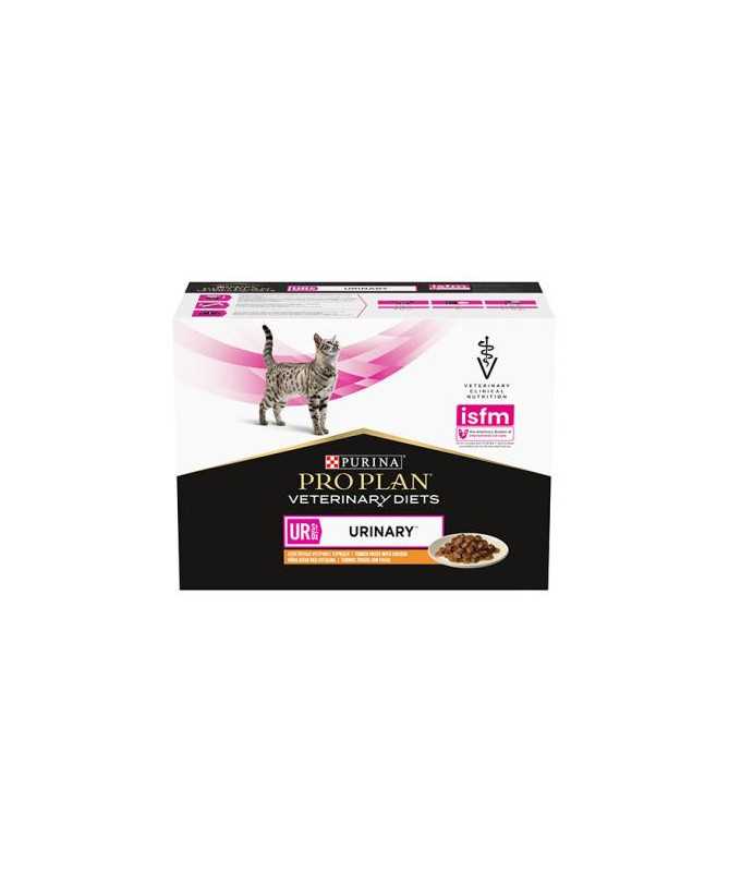 PROPLAN DIET FELINE UR URINARY POLLO 10X85G