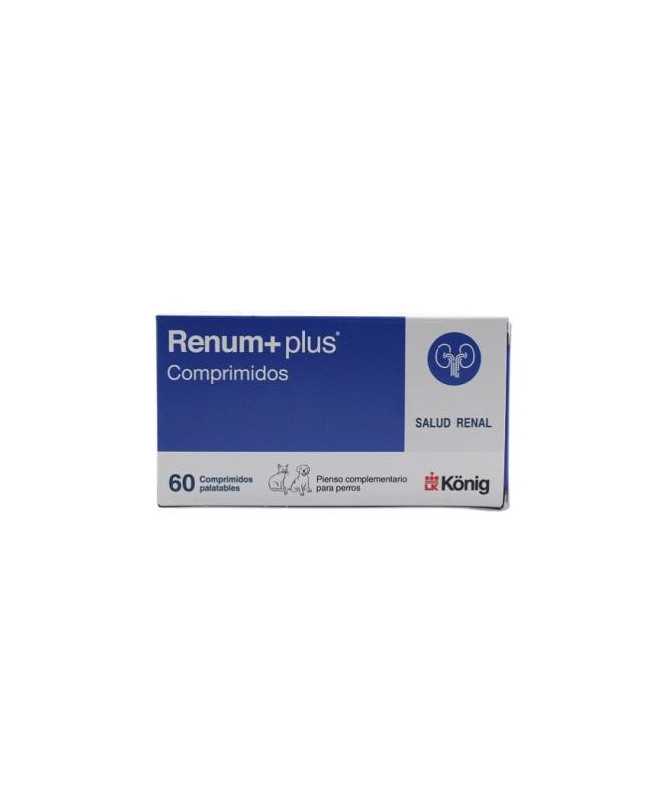 RENUM + PLUS 60 COMP PALATABLE PERRO GATO